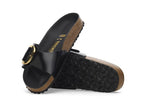 Charger l'image dans la galerie, Madrid Big Buckle Cuir naturel verni
